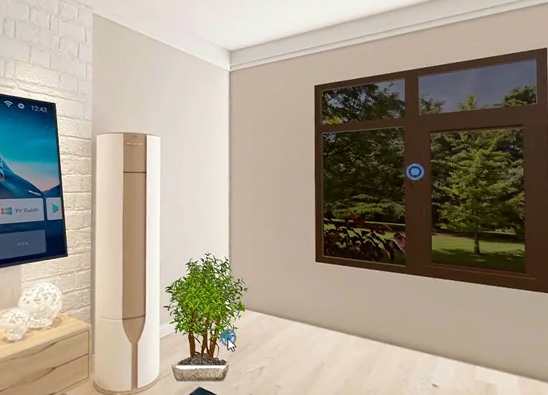 Virtual Showroom 3D Room